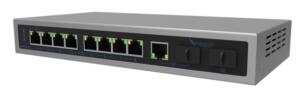 Eagle Eye Networks Managed PoE Switch SW10m